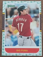 2021 Panini Donruss Lance Berkman Big Puma Retro 1987 Variation Liberty #223