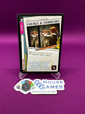 The X-Files CCG Smoke & Mirrors Magazine Promo Event Card Fox