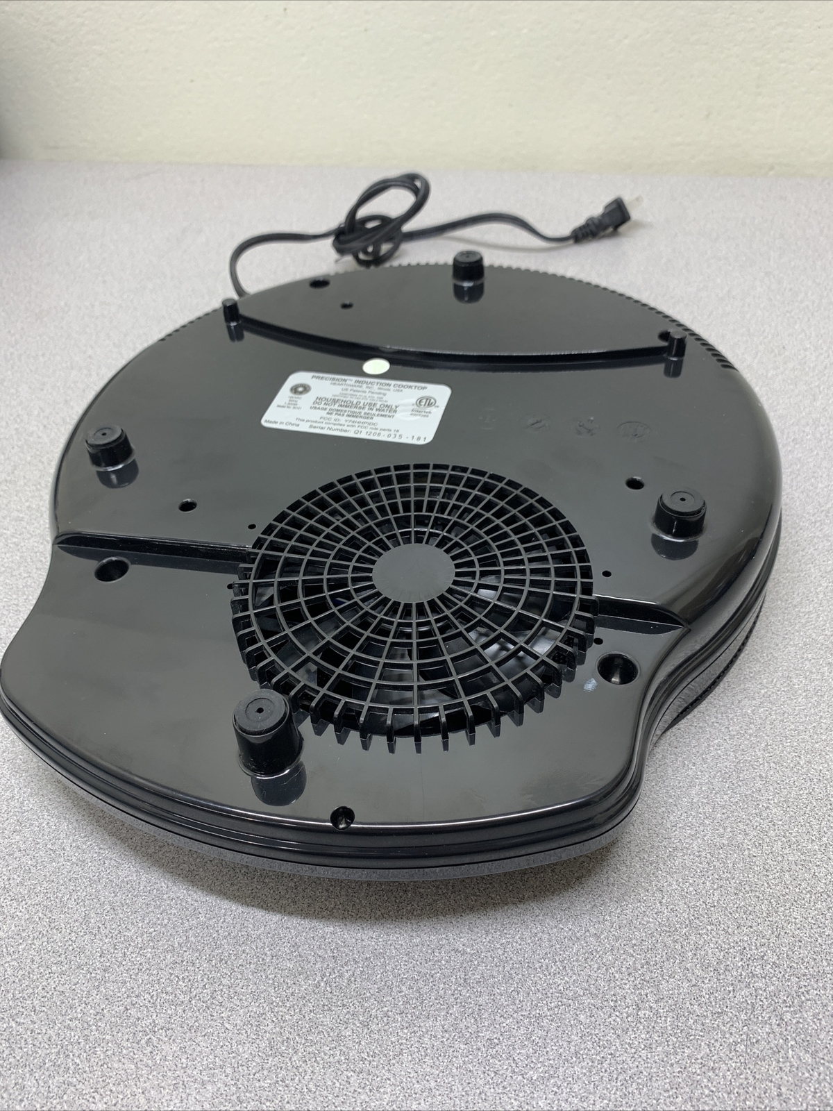 NEW NuWave Precision Induction Portable Single Cooktop Model 30121 New No Box 652185301214 eBay