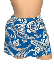 aa S Tommy Bahama Swim Skirt Paisley Del Sol Peacock Blue Mare NWT