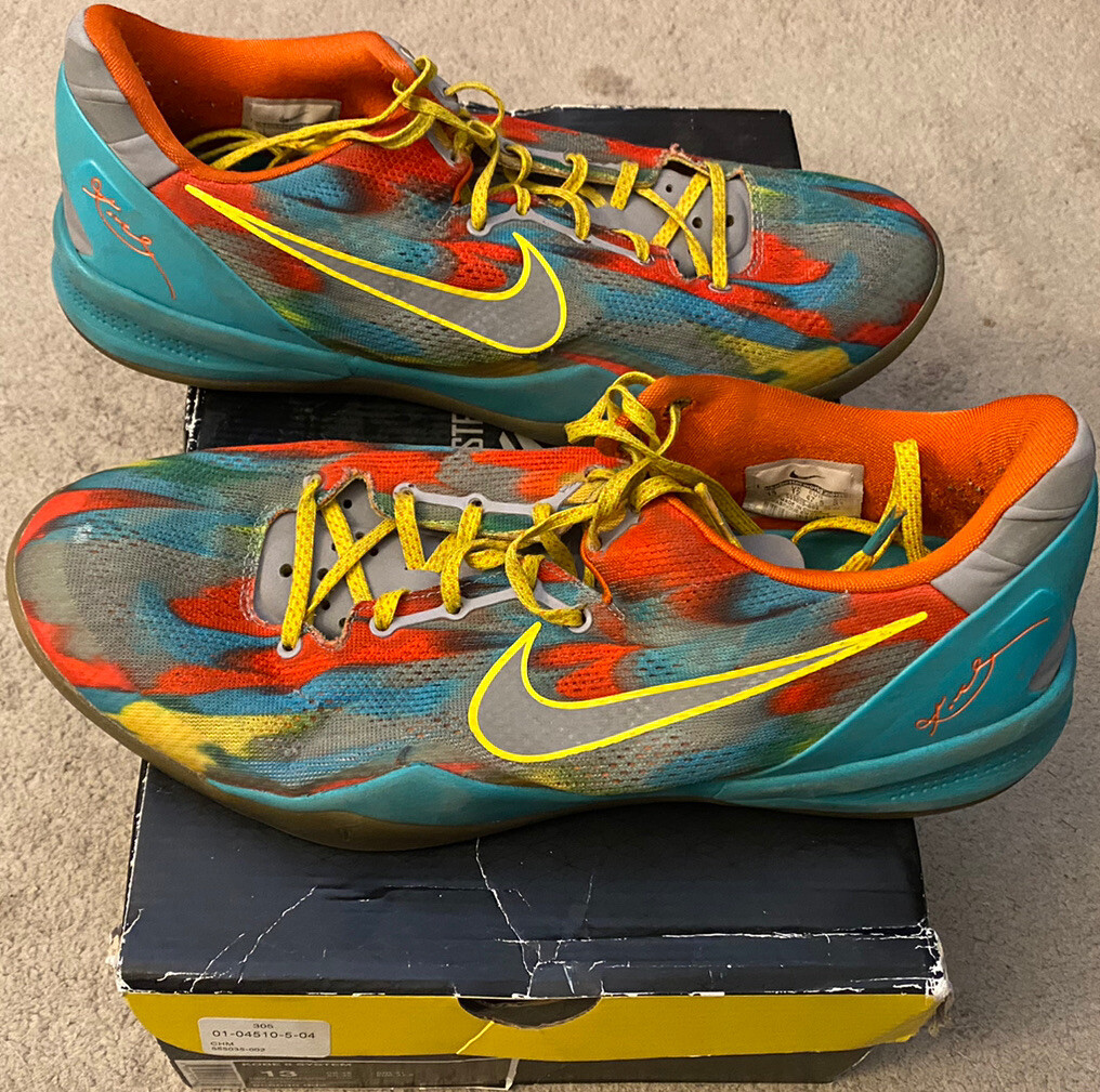 Rare Nike Kobe 8 System Zoom Venice Beach 2013 Size 13 IOB image 4