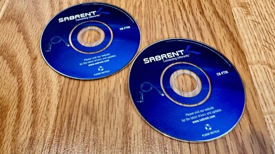 Sabrent USB2 to Serial 9 Pin Adapter Cable CB-FTDI - DRIVER DISC ONLY
