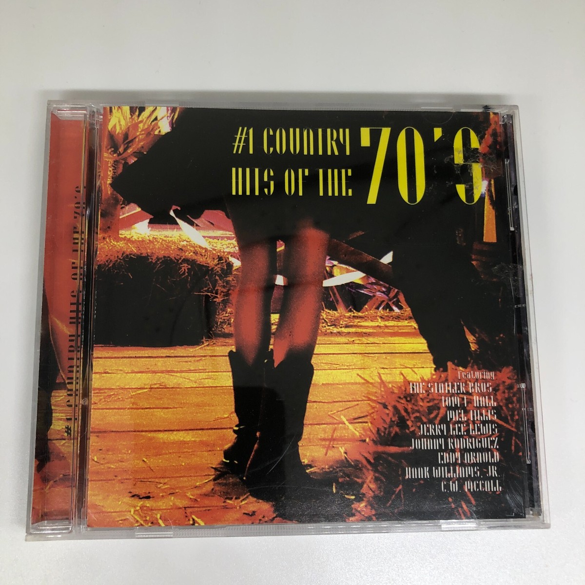 1 Country Hits of 70s by Various Artists (CD, 1997, Rebound