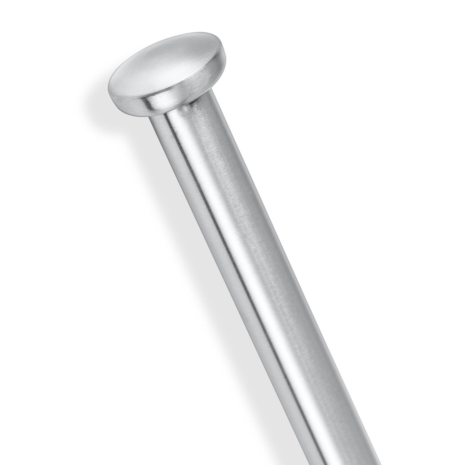 ToiletTree Products Toilet Bowl Brush & Plunger Set Stainless Steel