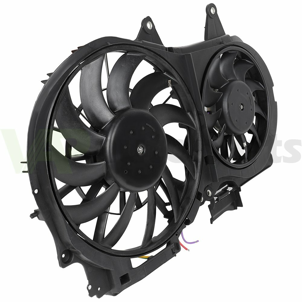 Engine Radiator Condenser Cooling Fan Assembly For 20022009 Audi A4