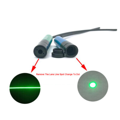 450nm 520nm 638nm 50mW Einstellbarer 3D Bildgebung Laserdiodenmodul Punktlinie