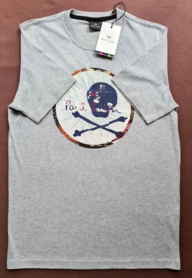 Neu Paul Smith T-Shirt Speed Shop Print T-Shirt