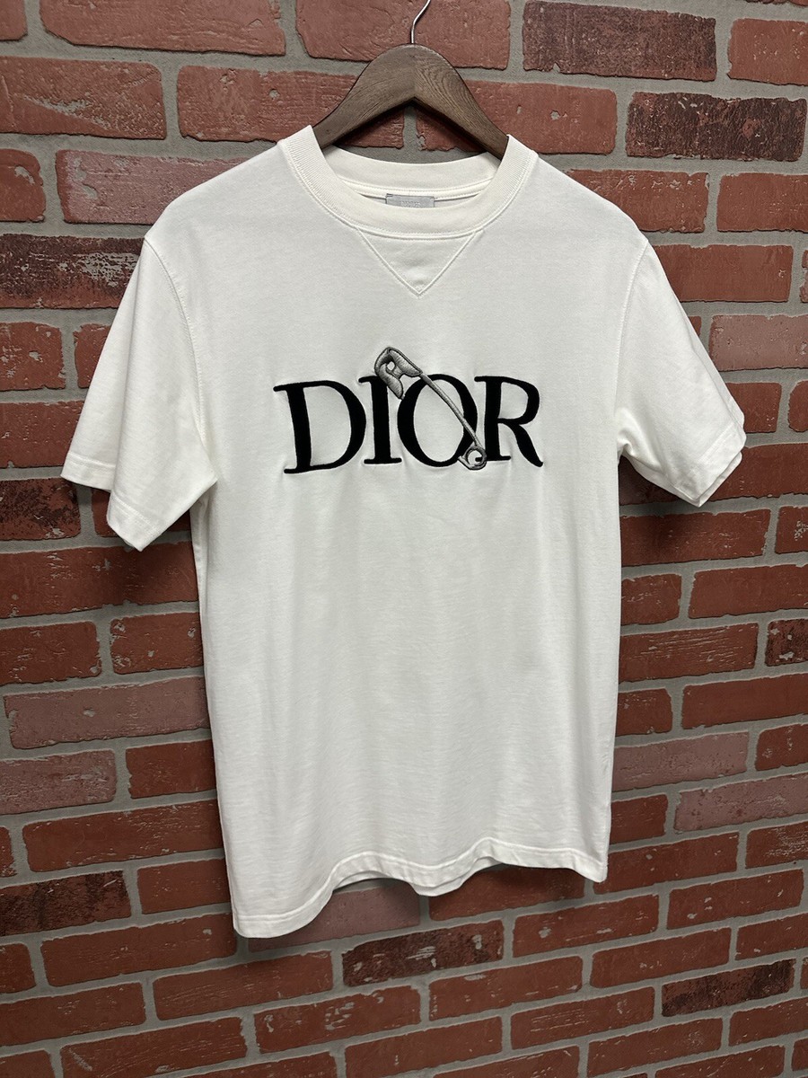 Christian Dior ロゴプリントTシャツ sサイズ グレー系 Christian Dior ロゴプリントTシャツ sサイズ グレー系
