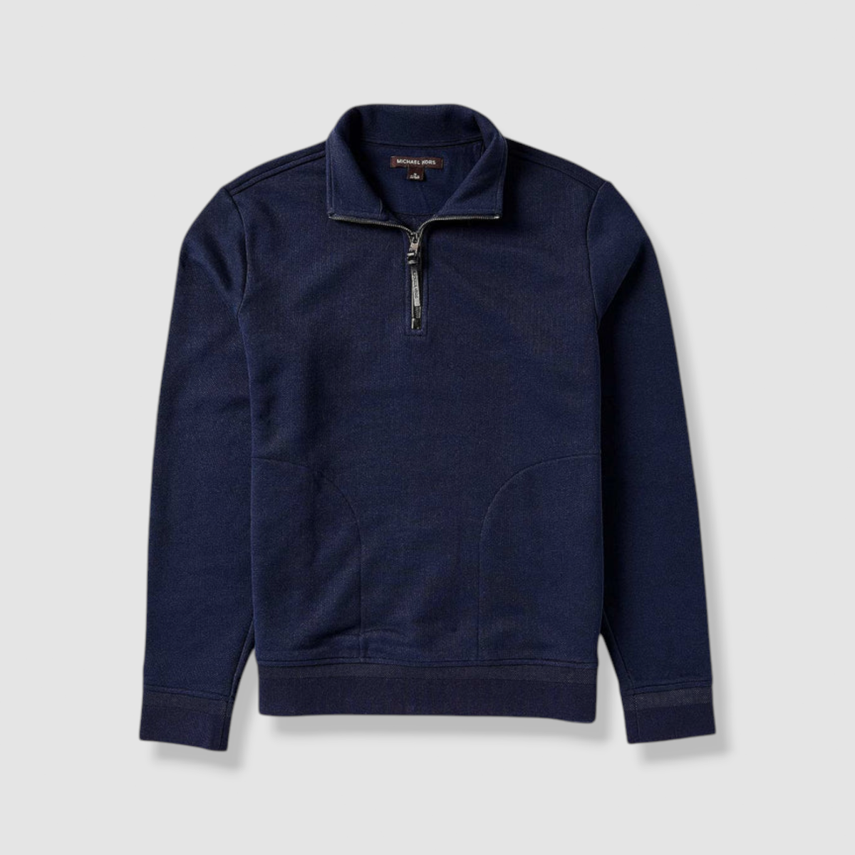 Michael Kors Men's Blue Quarter-Zip Pullover Sweater Size XL | eBay Michael Kors Men's Blue Quarter-Zip Pullover Sweater Size XL | eBay