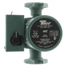 Taco 0015-MSF3-IFC 1/20HP Cast Iron Circulator Pump 3-Speed