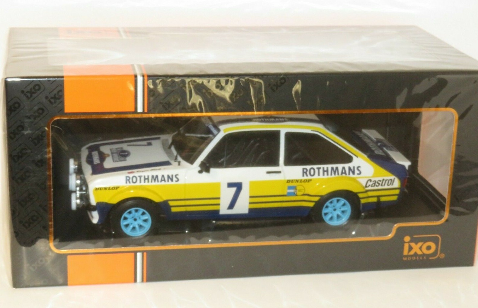 1/18 Ford Escort Mk.2 RS1800 Rothmans Rally Acropolis 1979 #7 R.Clark / J.Porter
