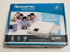 PANDIGITAL PORTABLE PRINTER ZINK ZERO INK HQ 4X6 PHOTOS PANPRINT01 
