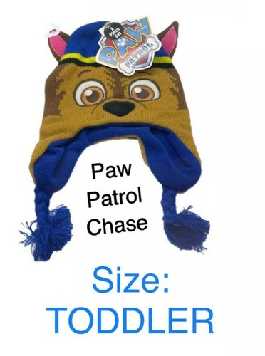PAW PATROL CHASE KLEINKIND TRAPPER MÜTZE Beanie FÄUSTLINGE Handschuhe Winter SET NEU!! - Bild 1 von 10