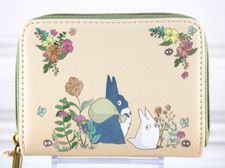 Loungefly Studio Ghibli My Neighbor Totoro Mini Zipper Wallet Flowers 2024 New