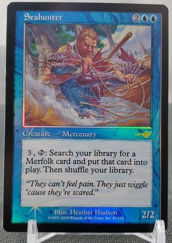 Magic: The Gathering - Seahunter (Cacciatore Di Mare) - Carta Singola Dall'Espansione Nemesis