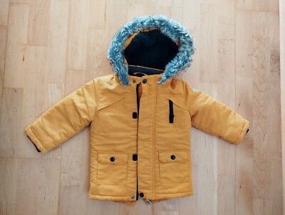 Winterjacke 92 senfgelb   neuwertig (Paket mischen   Porto sparen)