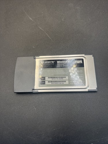 LINKSYS WPC54GS Card Laptop Adapter Notebook Wireless-G Wi-Fi - Bild 5 von 8