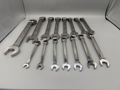 Blue Point by Snap-on 15pc metric ratcheting  wrench 7-19, plus 21,22 