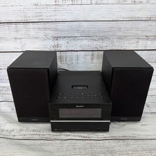 Sony CMT-BX20i Micro Hi-Fi System CD Player AM/FM iPod Dock RMS Speakers TESTED