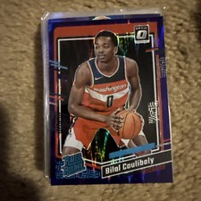 Bilal Coulibaly 2023-24 Donruss Optic Basketball Purple Shock Rated Rookie #243