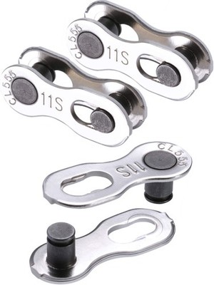 3 Paar 11 Gang Kette Fahrrad Missing Link 11 Quick Silber 