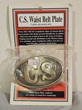 C S Waist Belt Plate Replica CSA Confederate Civil War Reenactment Brass