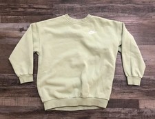 Nike Sportswear Crewneck Sweatshirt Light Green Womens Medium