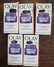 5 PACK- Olay Regenerist Retinol 24 Night Fragrance-Free 14g/0.5fl.oz