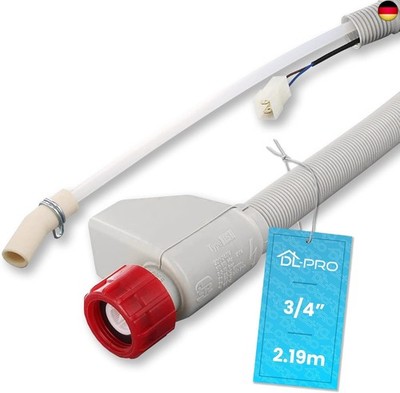 DL-pro Aquastop Zulaufschlauch 2,19m für Beko 1760360100 Whirlpool 481253029201