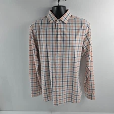 Mizzen + Main leeward collection plaid button down shirt long sleeve 5106 L trim