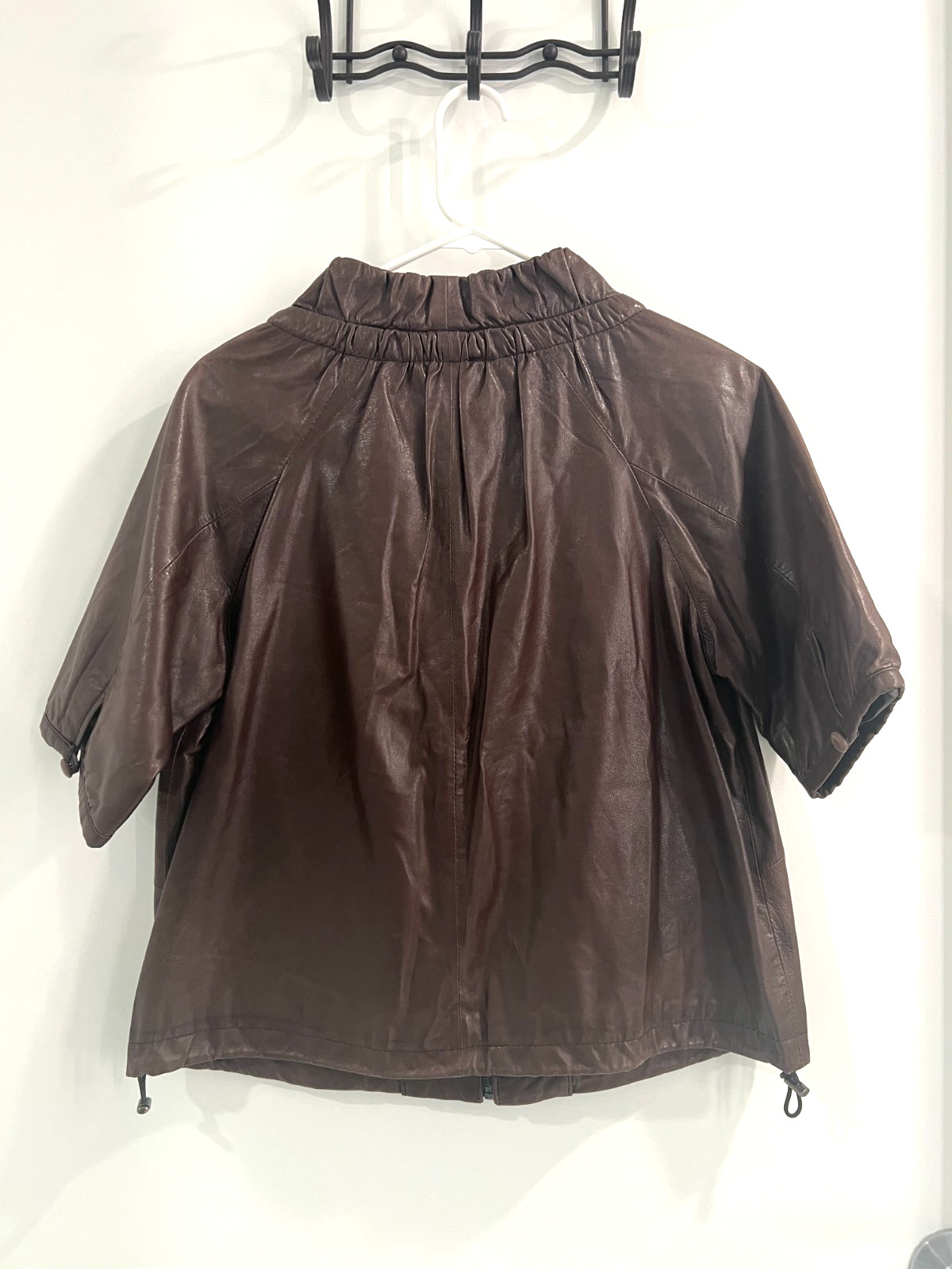 PRISTINE Custom Brown Authentic Lambskin Leather … - image 2