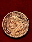 1864L Indian Cent-Pointed Bust ID-MAJOR 90 DEGREE ROTATION ERROR See Video JC328