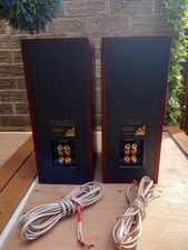 A Pair Mission 772 Bookshelf Speakers Made In England 8ohm,2way Reflex 25-100W