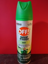 OFF Deep Woods Insect Repellent Spray - Dry Touch 4 oz, Mosquito  Tick Defense