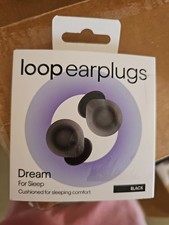 Loop Dream Earplugs for Sleep   Black Noise Reduction 27dB Comfortable Soft