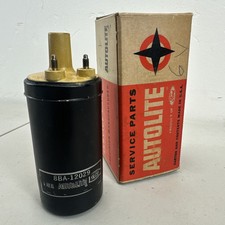 Nos 8ba-12029 Ignition Coil Yellow Top 6 Volt Dg-2 Autolite Ford Nos 8ba-12029 Ignition Coil Yellow Top 6 Volt Dg-2 Autolite Ford