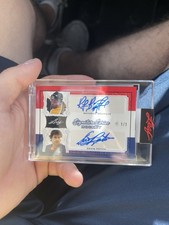 Leaf 2021 Signature Series SSD-03 1/1 Autograph Raymond Bourque Denis Potvin