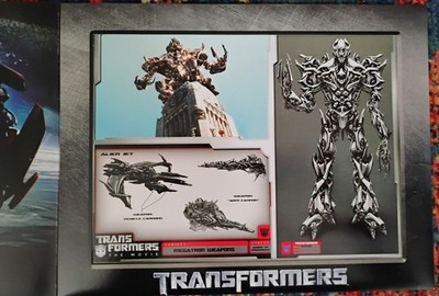 TRANSFORMERS THE MOVIE ANIMATED LITHOGRAPH MEGATRON WEAPONS ~ NEW