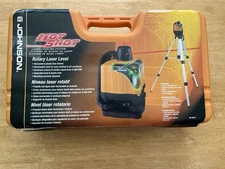 New! JOHNSON Hot Shot Rotary Laser Level Kit 40-0917 with Tripod