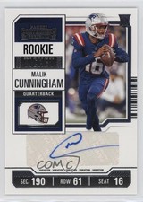 2023 Panini Contenders Ticket Variation Malik Cunningham #143 Rookie Auto RC