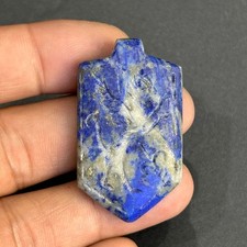 Beautiful old lapis lazuli Stone Roman intaglio pendant 