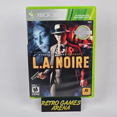 L.A. Noire (Xbox 360) Platinum Hits CIB COMPLETE