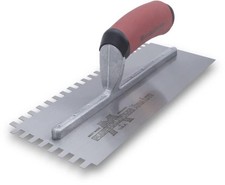 4-1/2 in. W Steel Notched Trowel