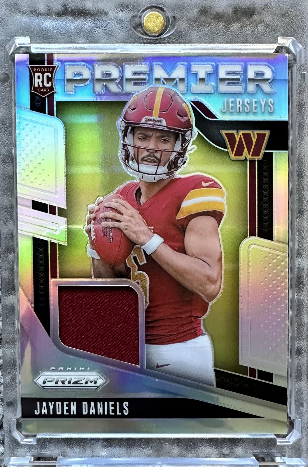 2024 Panini Prizm #PJ-JDS Jayden Daniels Premier Jerseys