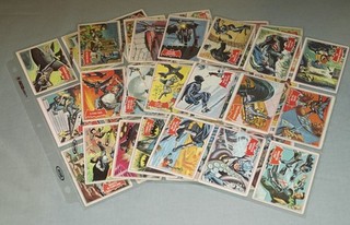 ORIGINAL 1966 TOPPS BATMAN RED BAT SERIES COMPLETE SET OF 44 TRADING CARDS