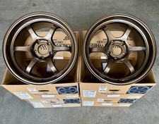 Advan Racing R6 Forged 18x9.5 5x120 45 Wheel Rim Bronze For Civic Type R Fk8 Fl5