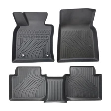All Weather For 2018-2024 Toyota Camry Car Front & Rear Floor Mats TPE 3D Liners