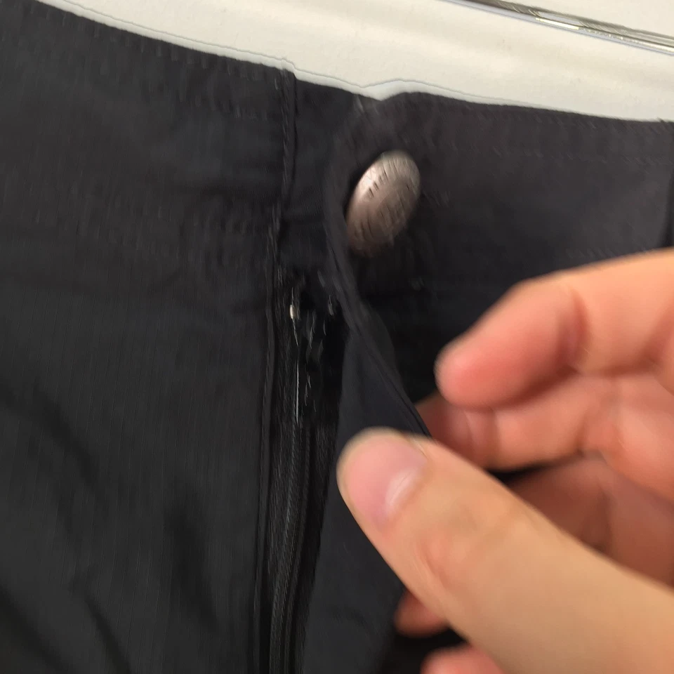 Columbia Hombres Senderismo Carga Pantalones Cortos 36 Negro Cremallera Mosca 123174 Foto 4 de 4