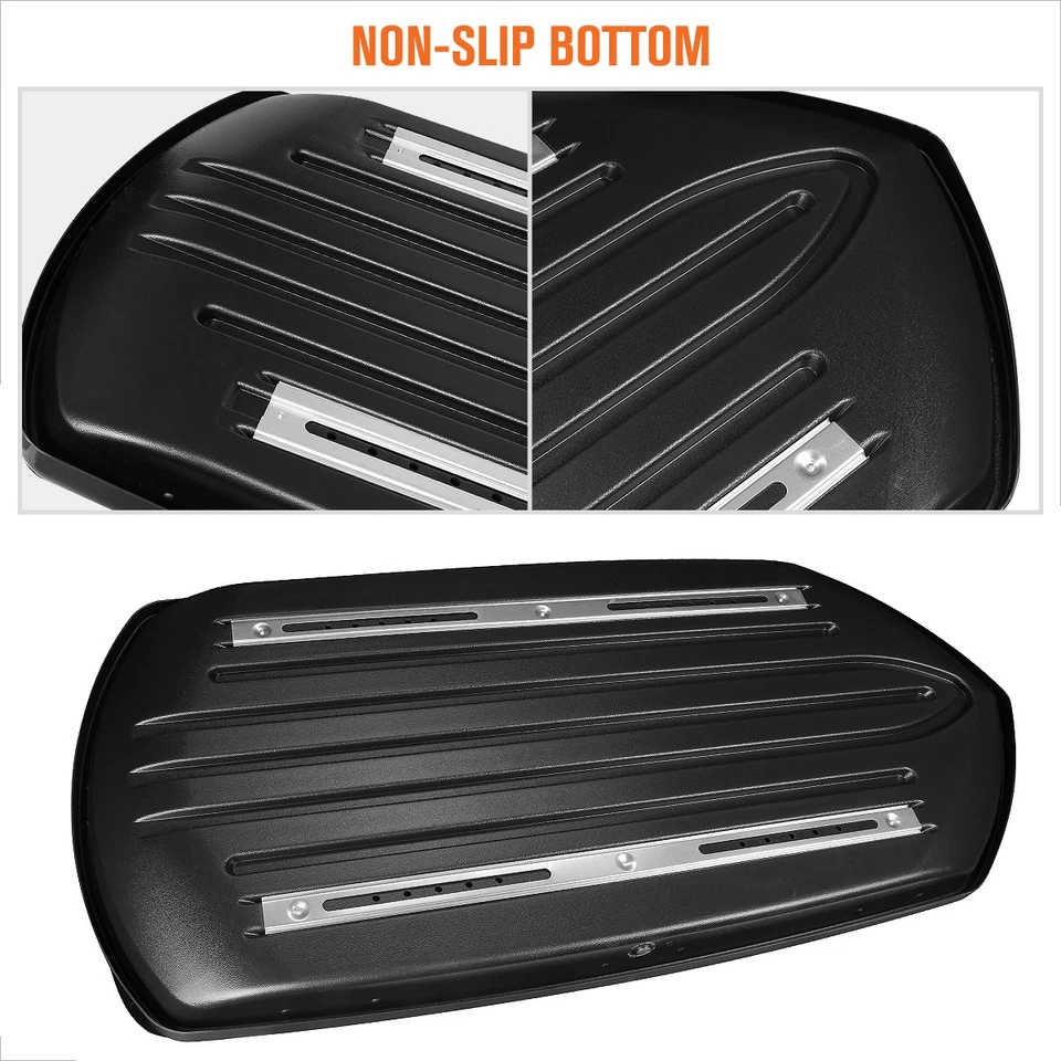 Barra transversal de aluminio para 14-19 Acura MDX + caja de carga negra y llaves Foto 3 de 4