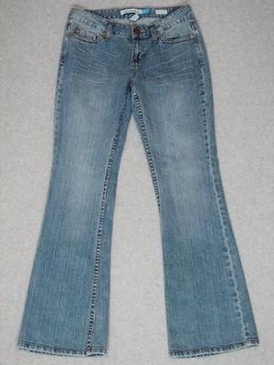 JH15444 **AEROPOSTALE** HAILEY CURVY SKINNY FLARE WOMENS JEANS sz3/4 REGULAR